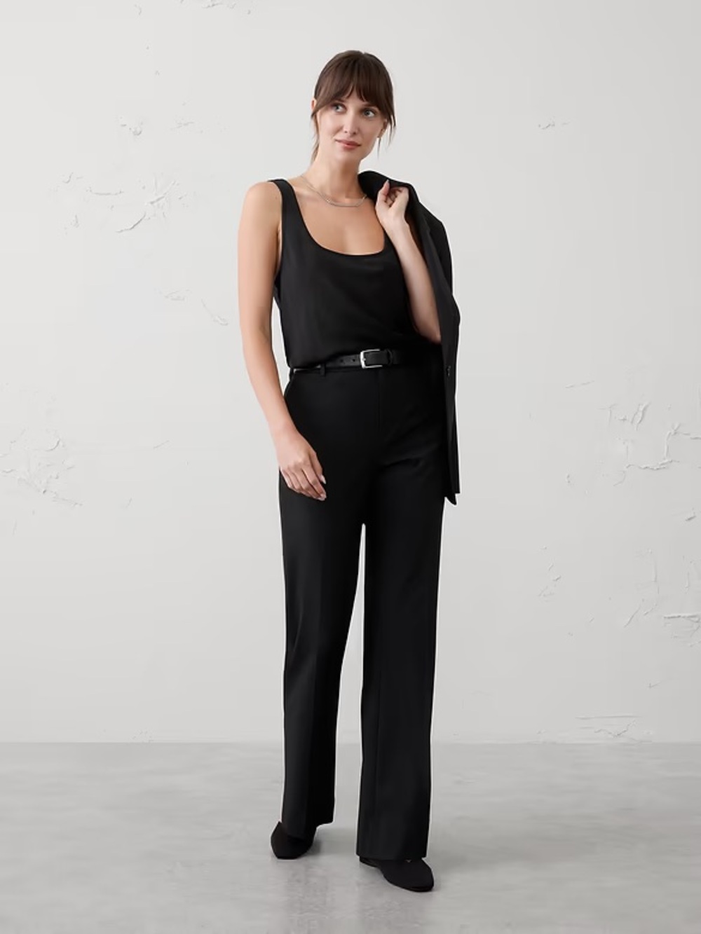 Banana republic stretch boot cut high waist pants